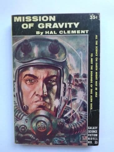 GALAXY SF NOVEL MISSION OF GRAVITY by HAL CLEMENT (No.33) (Paperback)