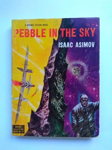GALAXY SF NOVEL PEBBLE IN THE SKY by Issac Asimov (No.14)(Paperback)