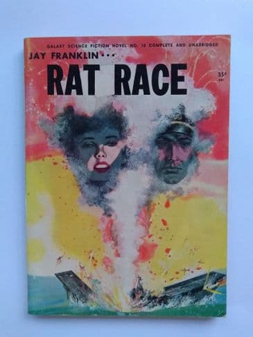 GALAXY SF NOVEL RAT RACE by JAY FrankLIN (No.10) (Paperback)