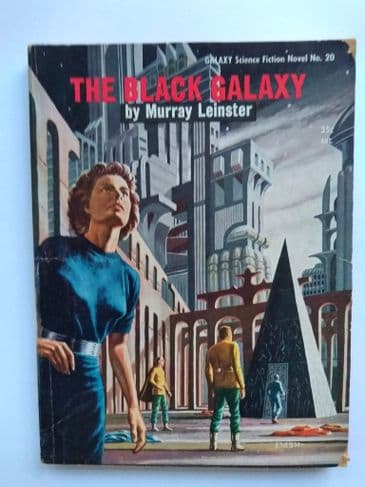GALAXY SF NOVEL THE BLACK GALAXY by MURRAY LEINSTER (No.20) (Paperback)