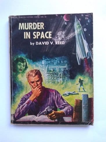 GALAXY SF NOVEL.MURDER IN SPACE by David V REED (No.23) (Paperback)