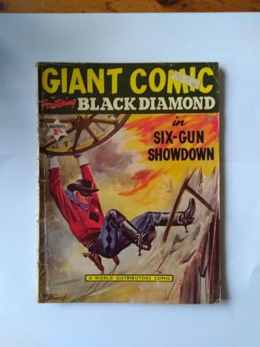 Giant Comic featuring Black Diamond (British Edition) Year unknown.