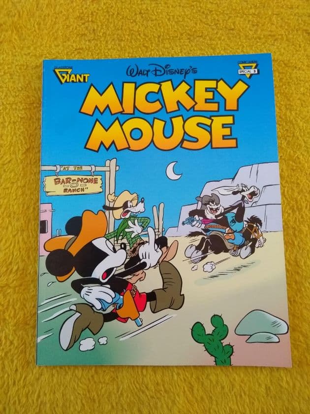 GLADSTONE GIANT WALT DISNEY'S MICKEY MOUSE SPECIAL 3 1989