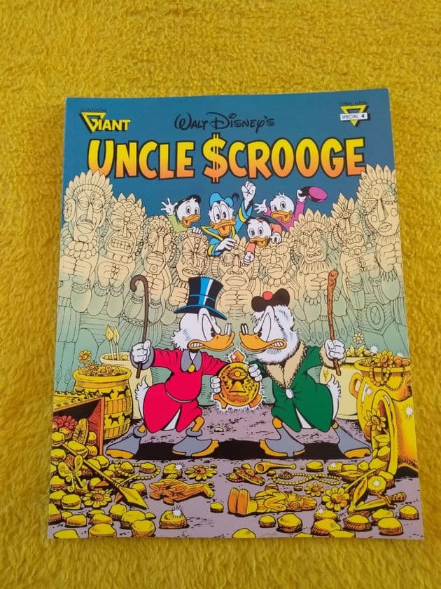 GLADSTONE GIANT WALT DISNEY'S UNCLE SCROOGE SPECIAL 4 1989