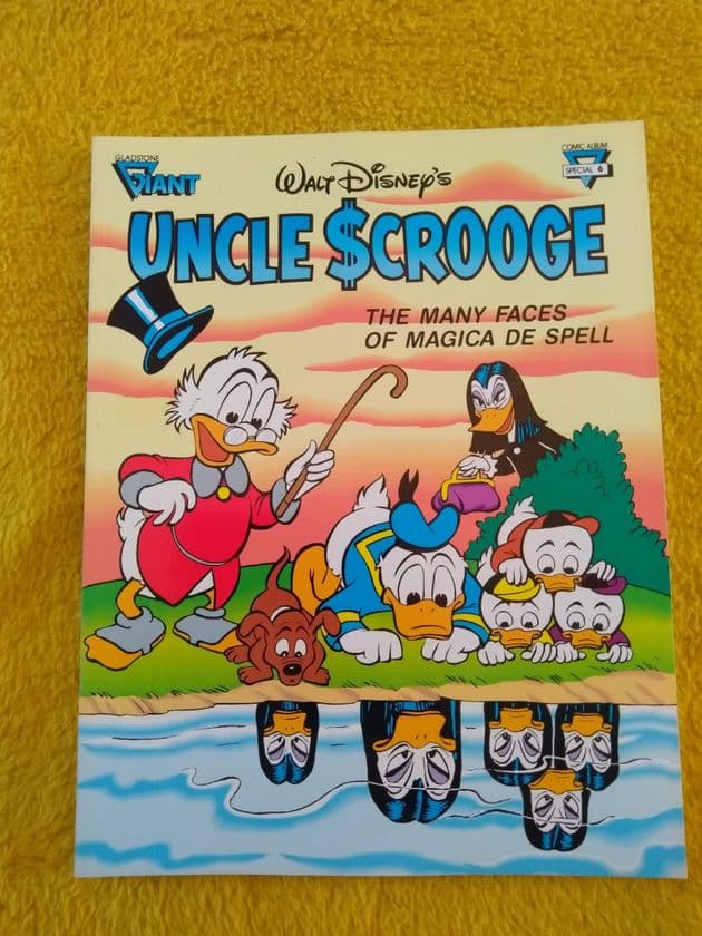 GLADSTONE GIANT WALT DISNEY'S UNCLE SCROOGE SPECIAL 6 1990.