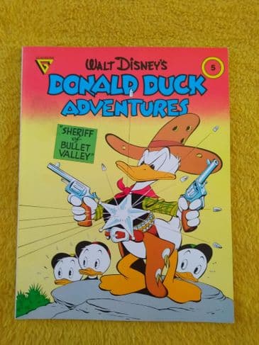 GLADSTONE WALT DISNEY'S DONALD DUCK ADVENTURES (No.5) 1988