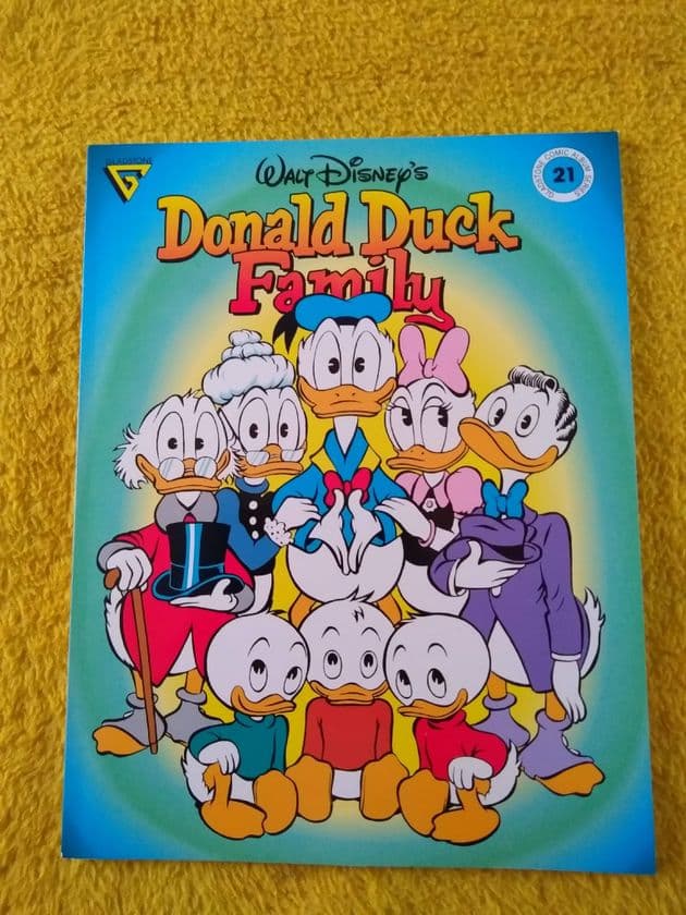 GLADSTONE WALT DISNEY'S DONALD DUCK FAMILY (No.21)  1989