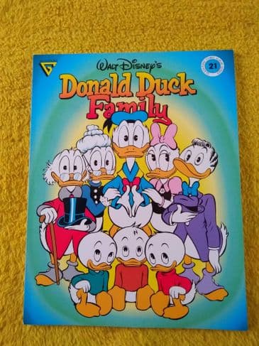 GLADSTONE WALT DISNEY'S DONALD DUCK FAMILY (No.21) 1989