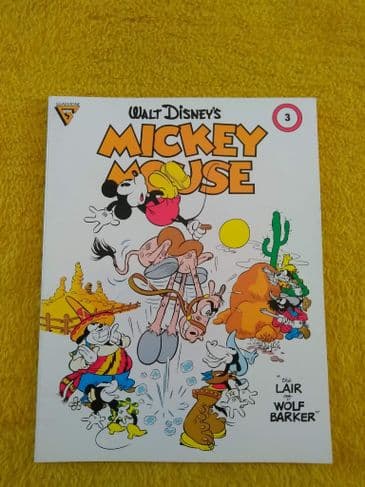 GLADSTONE WALT DISNEY'S MICKEY MOUSE (No.3) 1987