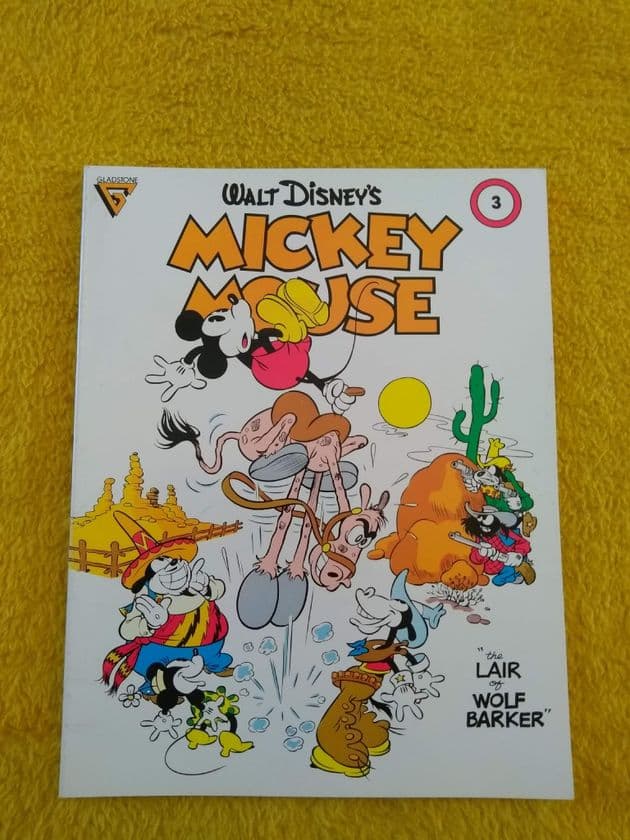 GLADSTONE WALT DISNEY'S MICKEY MOUSE (No.3) 1987