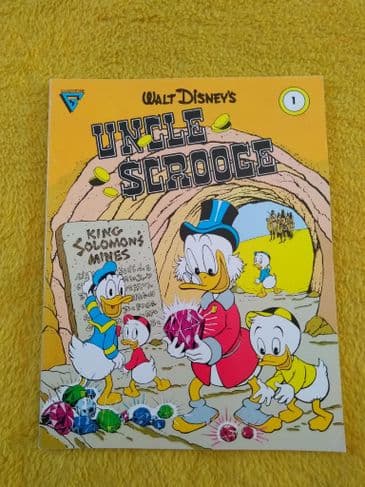 GLADSTONE WALT DISNEY'S UNCLE SCROOGE (No.1) 1987