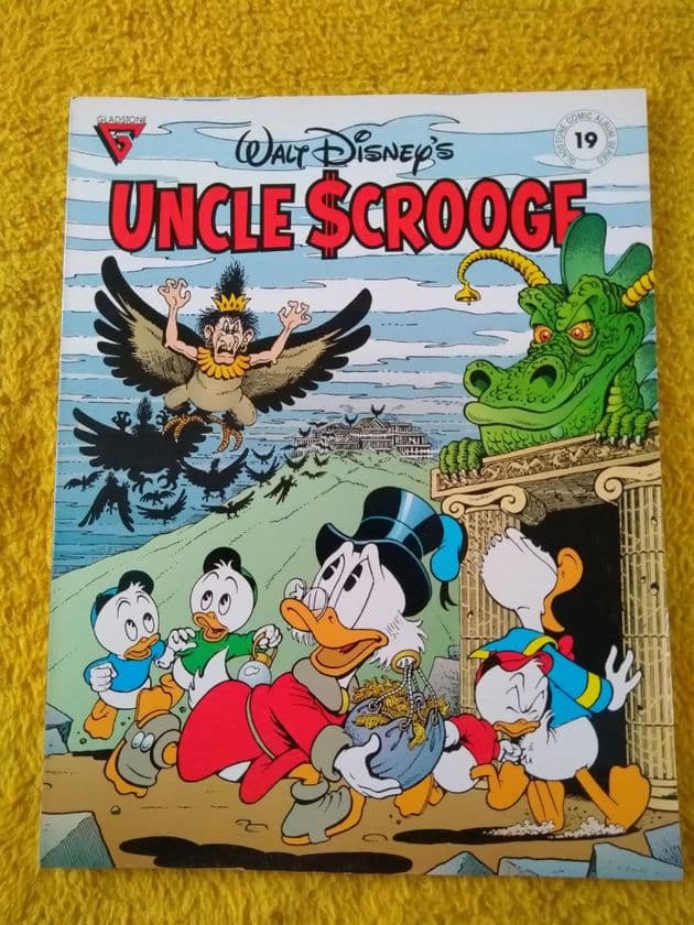 GLADSTONE WALT DISNEY'S UNCLE SCROOGE (No.19)  1989