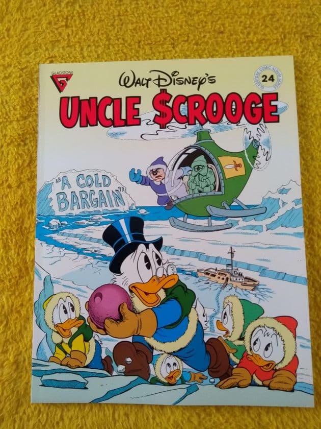 GLADSTONE WALT DISNEY'S UNCLE SCROOGE (No.24) 1990