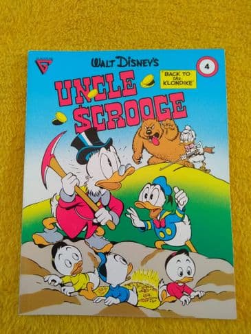 GLADSTONE WALT DISNEY'S UNCLE SCROOGE (No.4) 1987