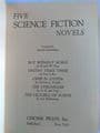 GNOME PRESS FIVE SCIENCE FICTION NOVELS COMPILED by Martin Greenberg (Hardcover)
