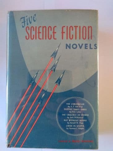 GNOME PRESS FIVE SCIENCE FICTION NOVELS COMPILED by Martin Greenberg (Hardcover)