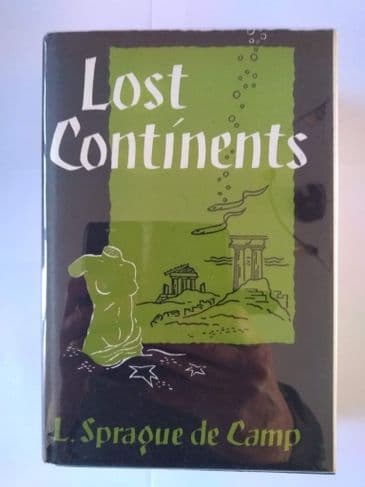GNOME PRESS LOST CONTINENTS by L Spraque De Camp (Hardcover)