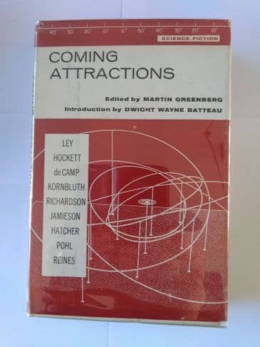 GNOME PRESS.  COMING ATTRACTIONS EDITED BY MARTIN GREEBEERG (HARDBACK)