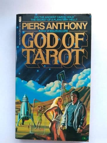 GOD OF TAROT  BY PIERS ANTHONY. (PAPERBACK)