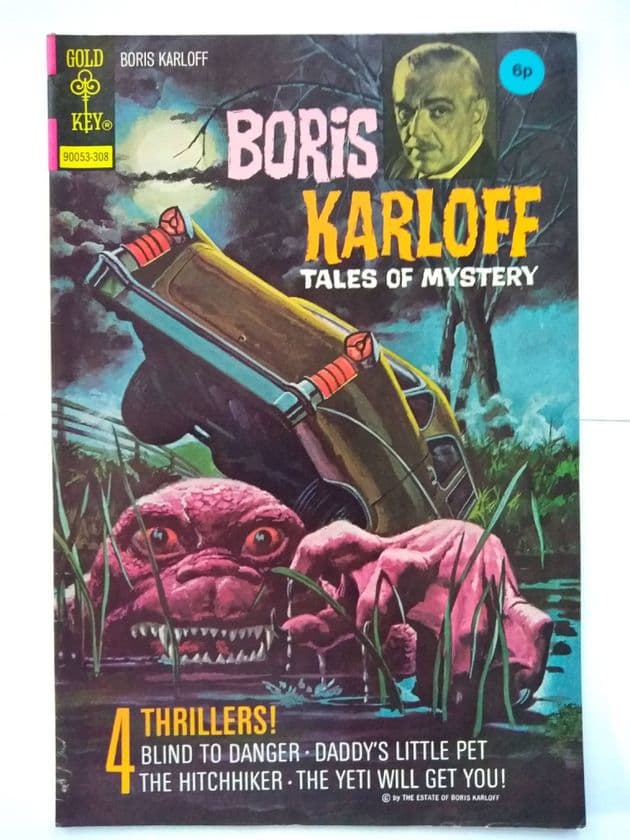 GOLD KEY: BORIS KARLOFF TALES OF MYSTERY (UK) (No.49) August 1973  (Paperback)