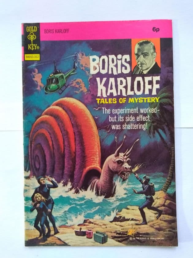 GOLD KEY: BORIS KARLOFF TALES OF MYSTERY (UK) (No.51) December 1973 (Paperback)