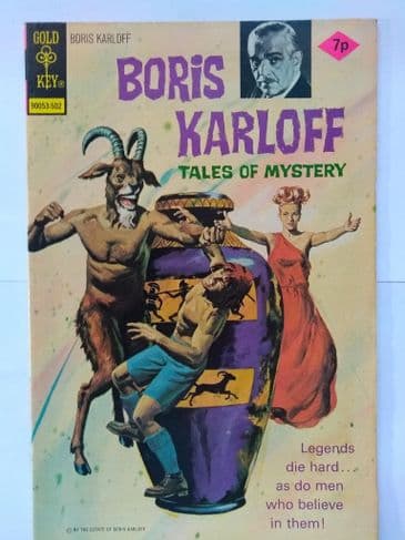 GOLD KEY: BORIS KARLOFF TALES OF MYSTERY (UK) (No.59) February 1975   (Paperback)