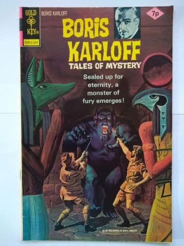 GOLD KEY: BORIS KARLOFF TALES OF MYSTERY (UK) (No.60) March 1975  (Paperback)