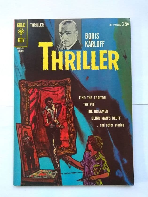 GOLD KEY: BORIS KARLOFF THRILLER (No.2) January 1963 (Paperback)