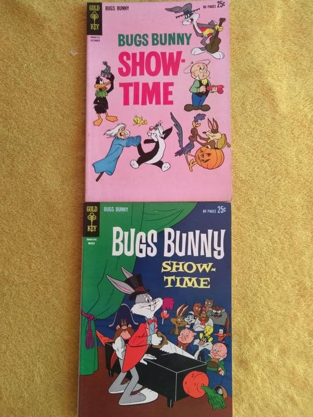 GOLD KEY BUGS BUNNY SHOWTIME (NO'S 87 & 88)