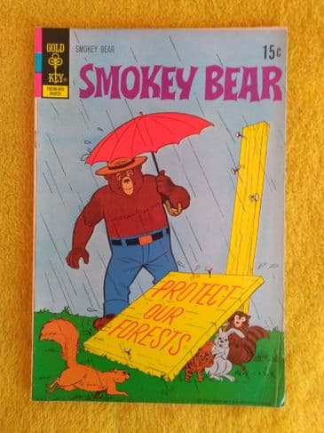 GOLD KEY SMOKEY BEAR (No.9) March 1972.