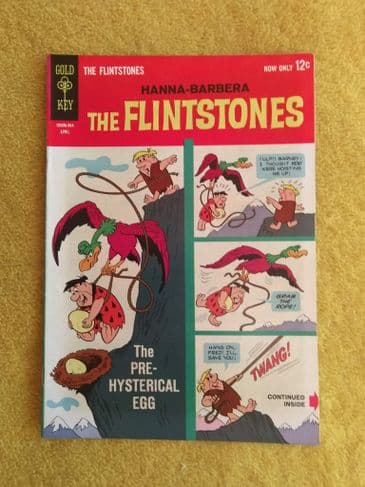 GOLD KEY THE FLINTSTONES (No.10) April 1963.