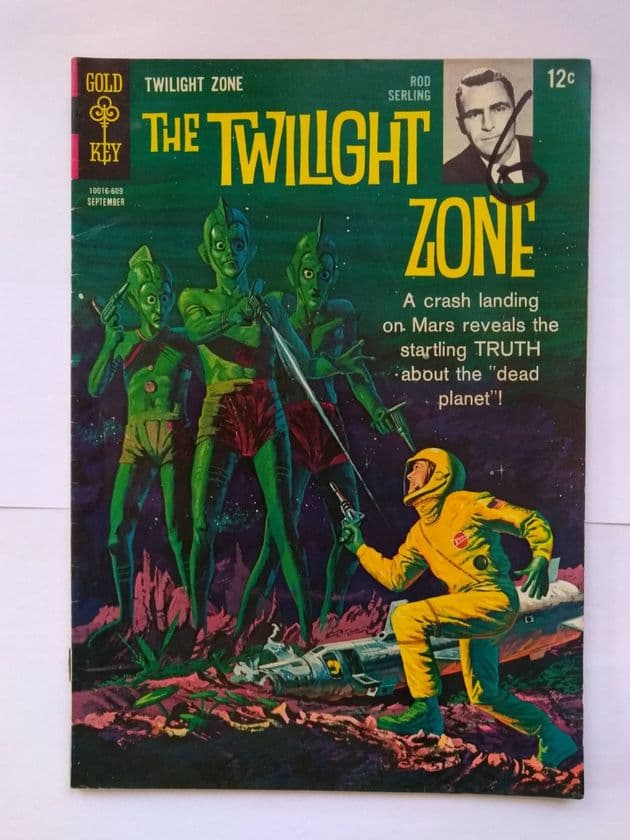 GOLD KEY: THE TWILIGHT ZONE NO 17 September 1966 (Paperback)