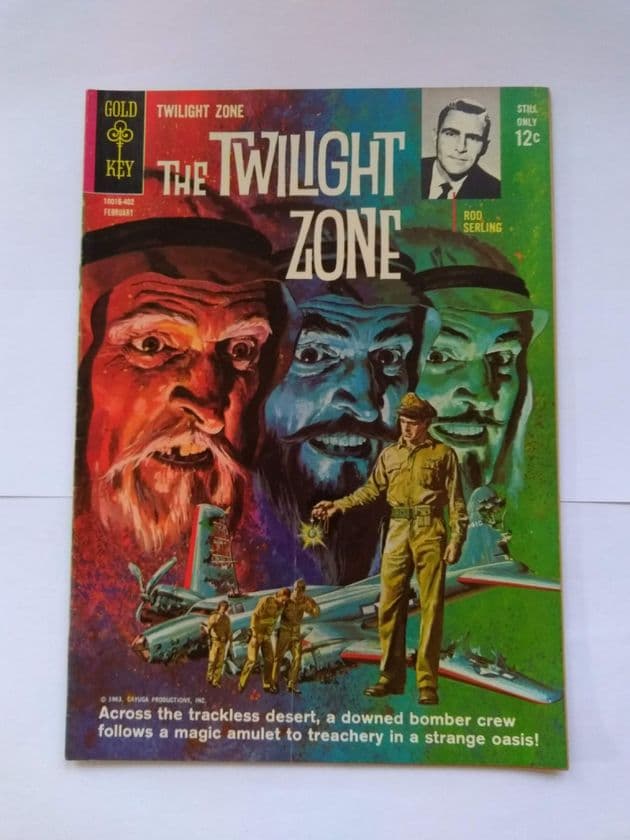 GOLD KEY: THE TWILIGHT ZONE NO 6 February 1964 (Paperback)
