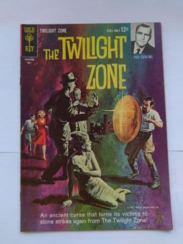 GOLD KEY: THE TWILIGHT ZONE NO 7 May 1964 (Paperback)