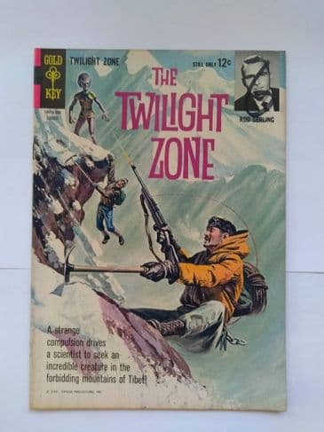 GOLD KEY: THE TWILIGHT ZONE NO 8 August 1964  (Paperback)
