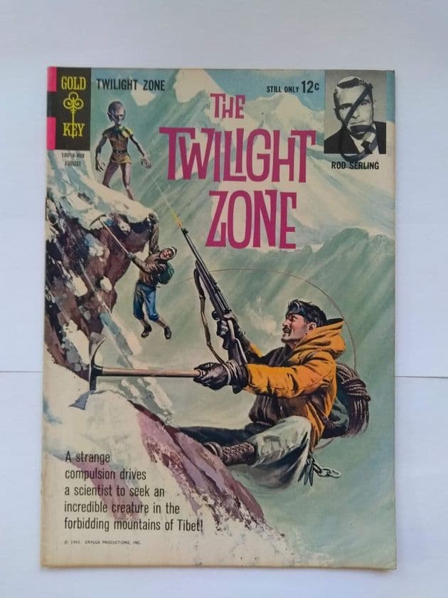 GOLD KEY: THE TWILIGHT ZONE NO 8 August 1964 (Paperback)