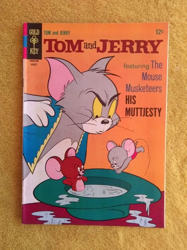 GOLD KEY TOM & Jerry FEATURING