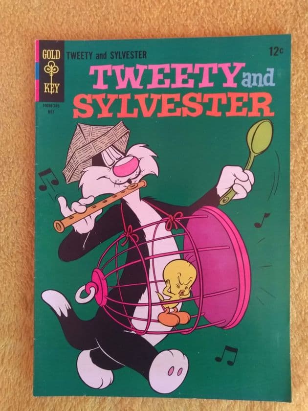 GOLD KEY TWEETY & SYLVESTER (No.6) May 1967.