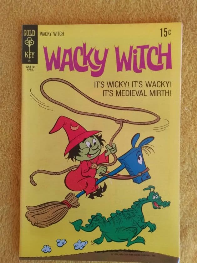 GOLD KEY WACKY WITCH (No.2)  April 1971