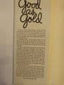 GOOD AS GOLD BY JOSEPH HELLER (HARDBACK)