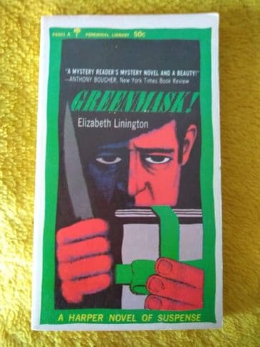 GREEN MASK  by Elizabeth Linnington (Paperback)