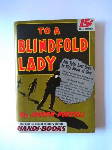 HANDI - BOOKS TO A BLINDFOLD LADY by Joseph PURTELL  (NO 20 )  (Paperback )