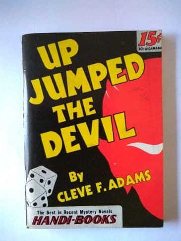 HANDI - BOOKS UP JUMPED THE DEVIL by CLEVE F.Adams (NO 33 ) (Paperback )
