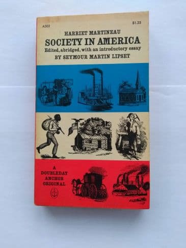 HARRIET MARTINEAU SOCIETY IN AMERICA (PAPERBACK)