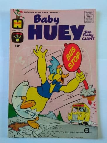 HARVEY COMICS BABY HUEY THE BABY GIANT VOL 1 NO 35 June 1961.