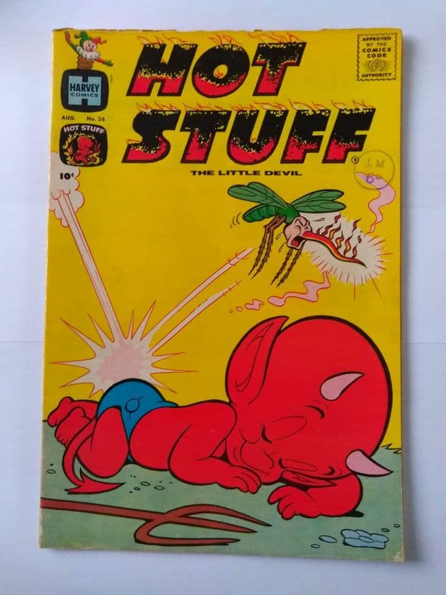 HARVEY COMICS HOT STUFF THE LITTLE DEVIL VOL 1 NO 26 August 1960.