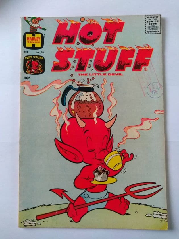 HARVEY COMICS HOT STUFF THE LITTLE DEVIL VOL 1 NO 30 DEC 1960.
