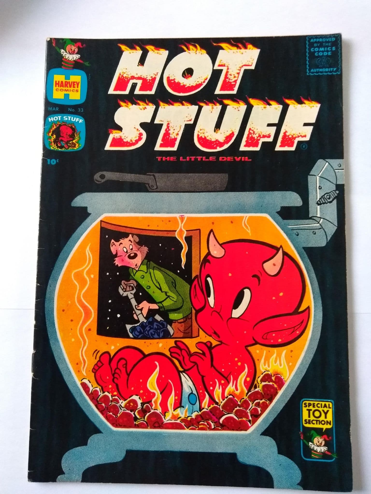 Hot Stuff  Harvey Comics  - Démons Et Merveilles 4inch Resin Figure Hot Stuff Snake Charmer A46616 En
