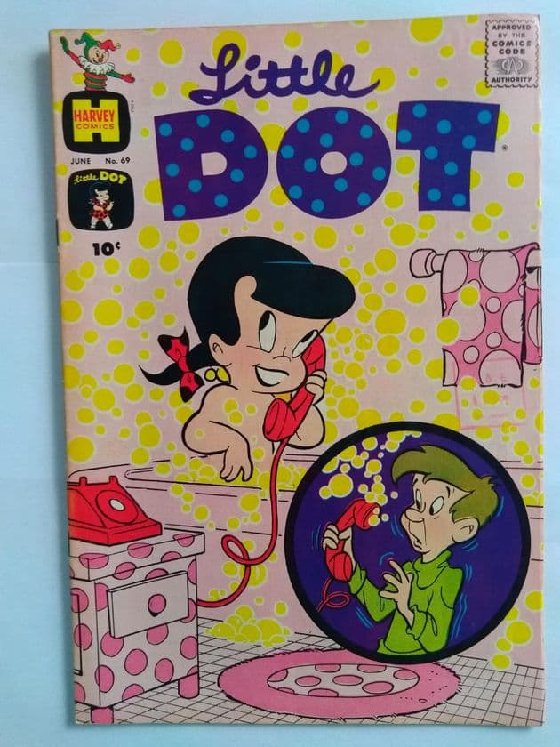 HARVEY COMICS LITTLE DOT  VOL 1  NO 69 June 1961.