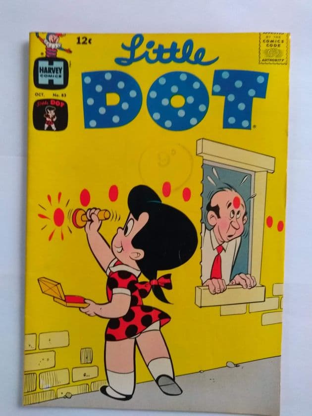 HARVEY COMICS LITTLE DOT  VOL 1  NO 83 OCT 1962.